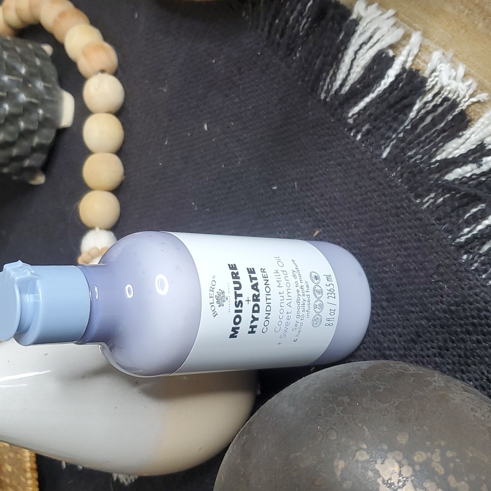 BOLERO All Natural Shampoo,Conditioner and Leave -In Conditioning Cream Set of 3 - Picture 4 of 8